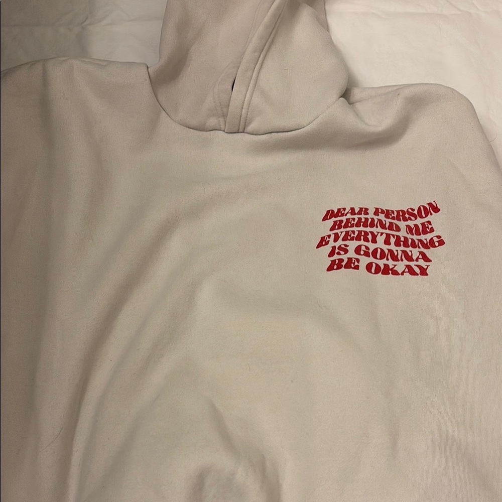 dear person behind me sweatshirt